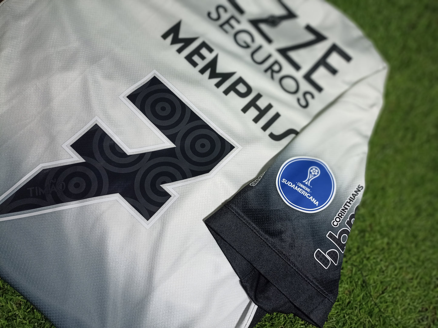 Jersey Corinthians Primera equipación Sudamericana 2024 Name set MEMPHIS #7