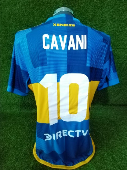 JERSEY BOCA JUNIORS LOCAL FINAL COPA LIBERTADORES 2023 CAVANI #10