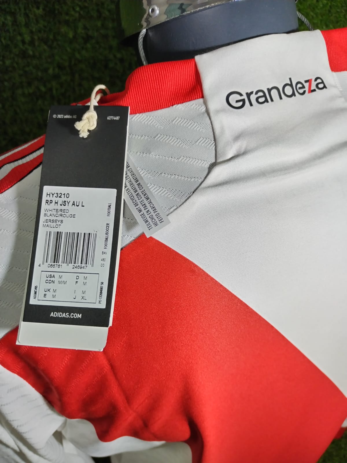 JERSEY TITULAR AUTHENTIC RIVER PLATE 23/24 MANGA LARGA