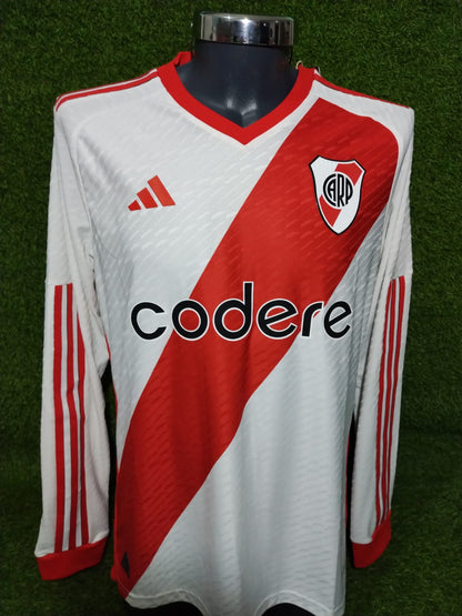 JERSEY TITULAR AUTHENTIC RIVER PLATE 23/24 MANGA LARGA