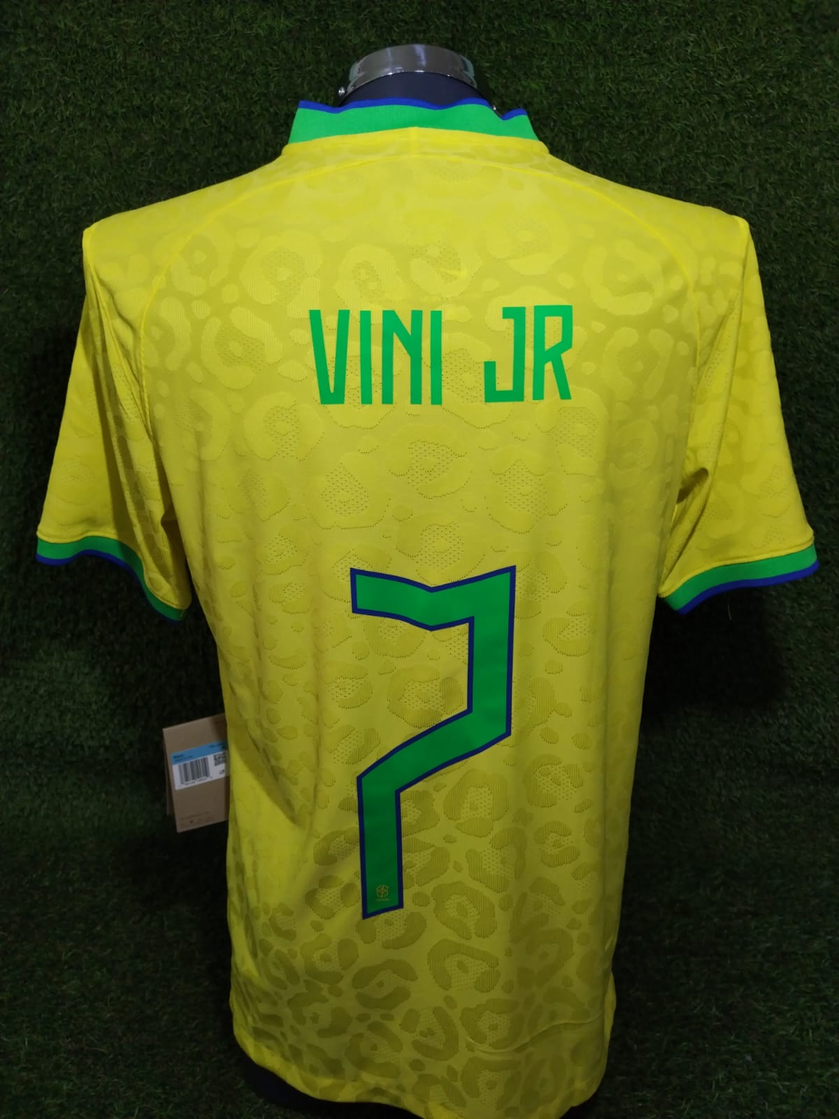 JERSEY BRASIL 2022 VERSIÓN JUGADOR VINI JR #7