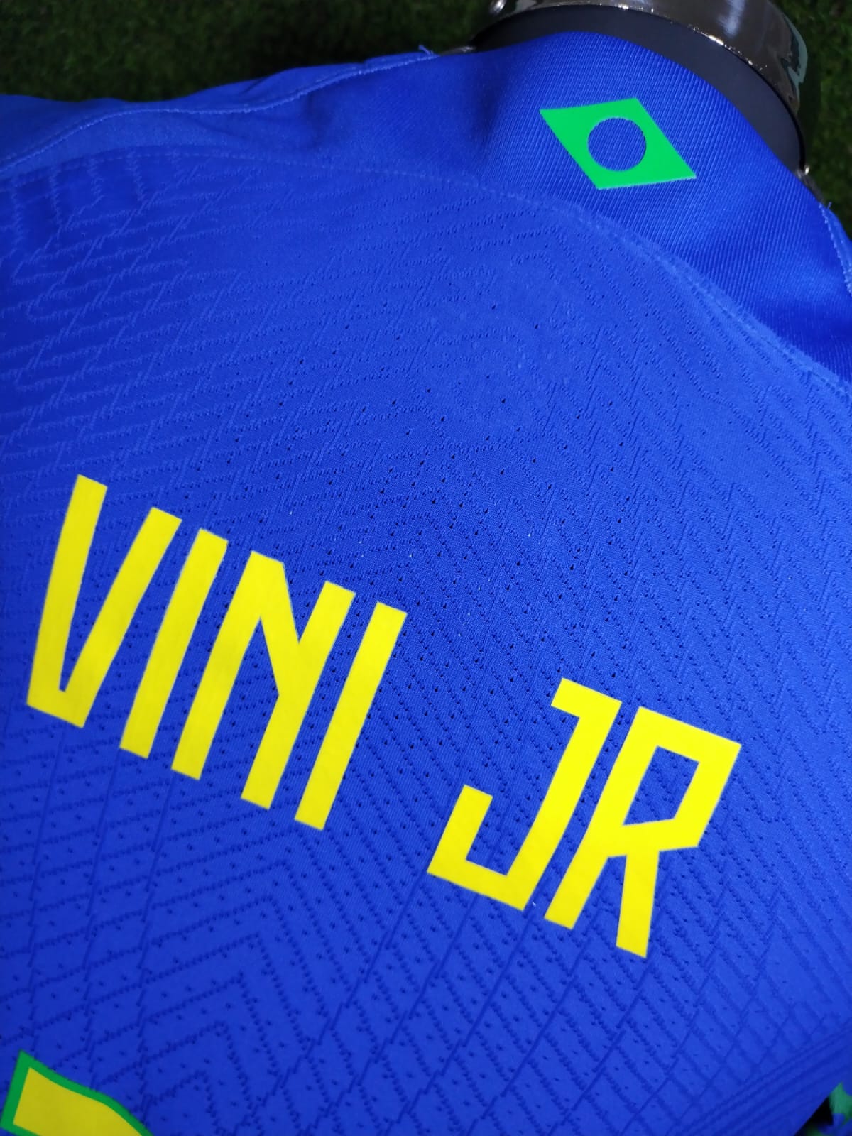 JERSEY BRASIL 2023 VERSIÓN JUGADOR VISITA VINI JR #7