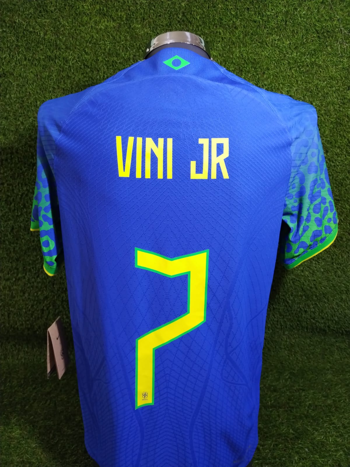 JERSEY BRASIL 2023 VERSIÓN JUGADOR VISITA VINI JR #7