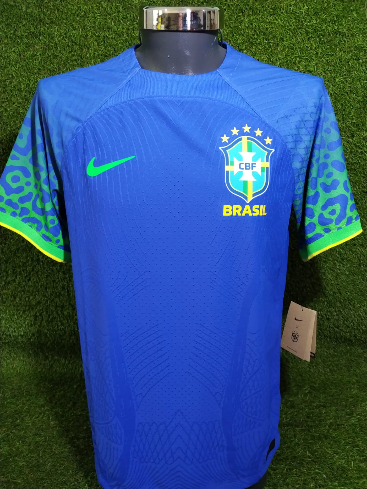 JERSEY BRASIL 2023 VERSIÓN JUGADOR VISITA VINI JR #7