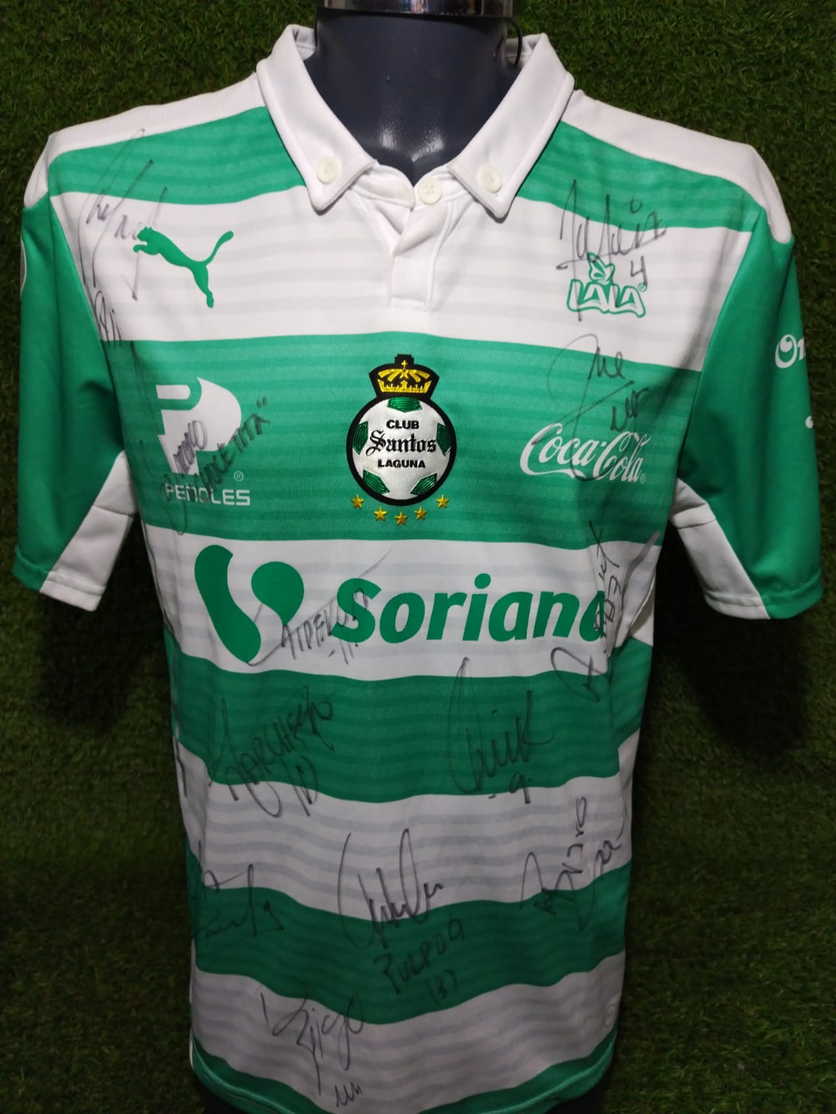 JERSEY SANTOS FIRMADA