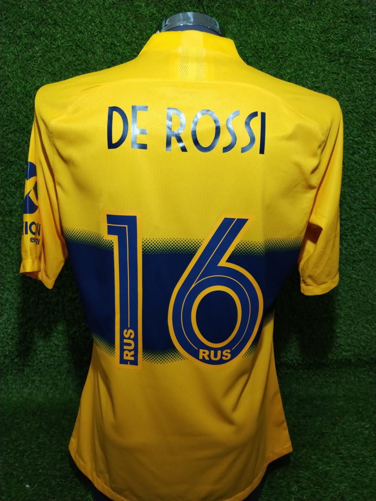 JERSEY BOCA JUNIORS VISITA 2019 DE ROSSI #16