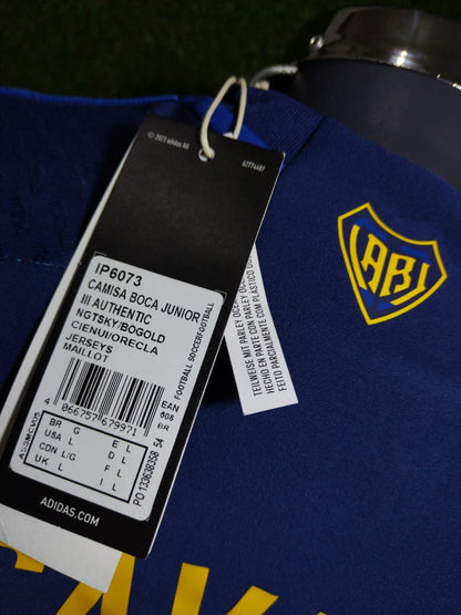 JERSEY BOCA JUNIORS ALTERNATIVA AUTHENTIC HEAT RDY 24-25 CAVANI #10