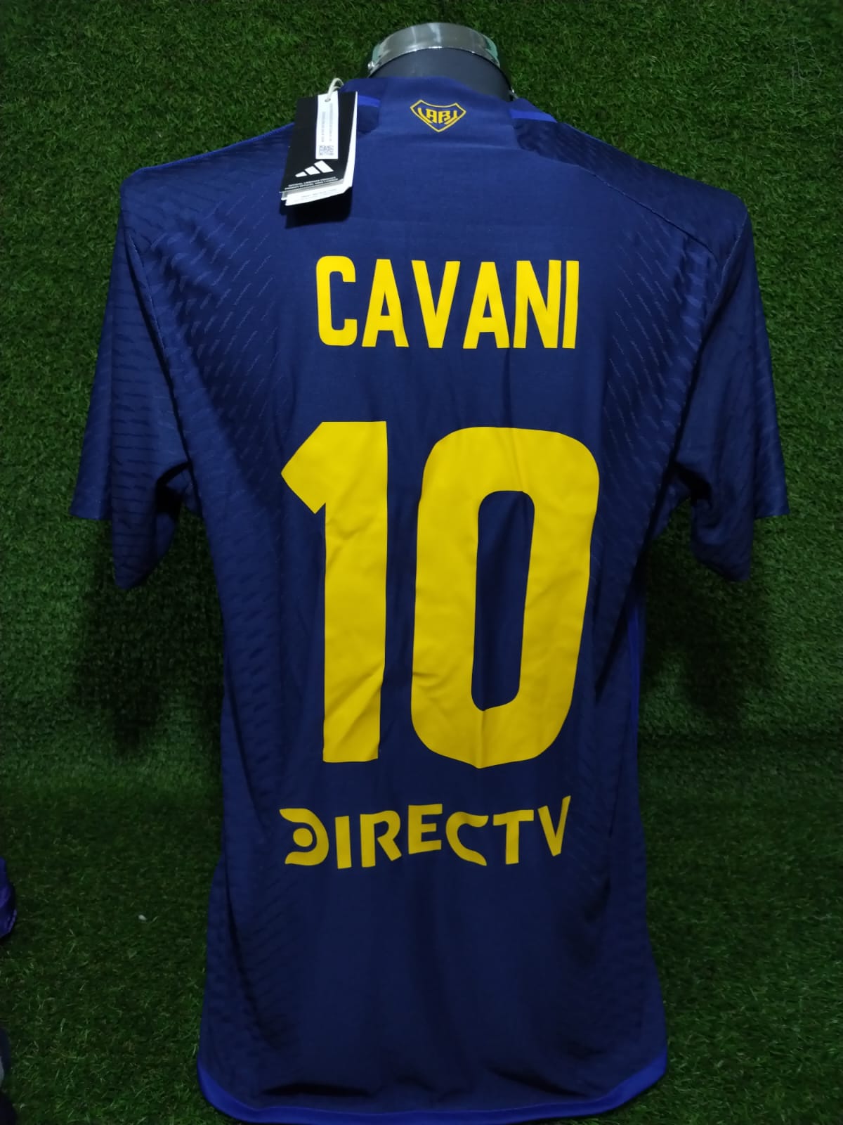 JERSEY BOCA JUNIORS ALTERNATIVA AUTHENTIC HEAT RDY 24-25 CAVANI #10