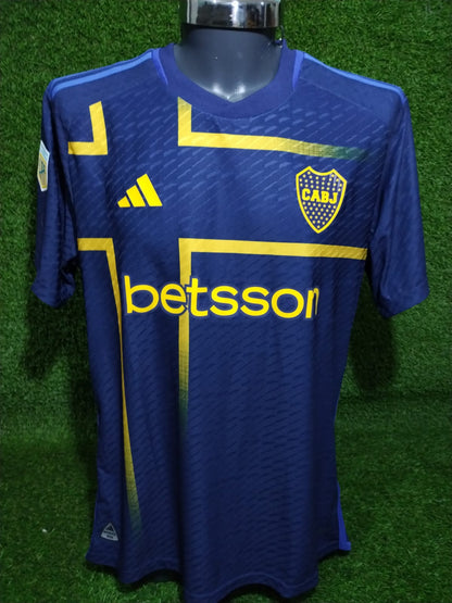 JERSEY BOCA JUNIORS ALTERNATIVA AUTHENTIC HEAT RDY 24-25 CAVANI #10