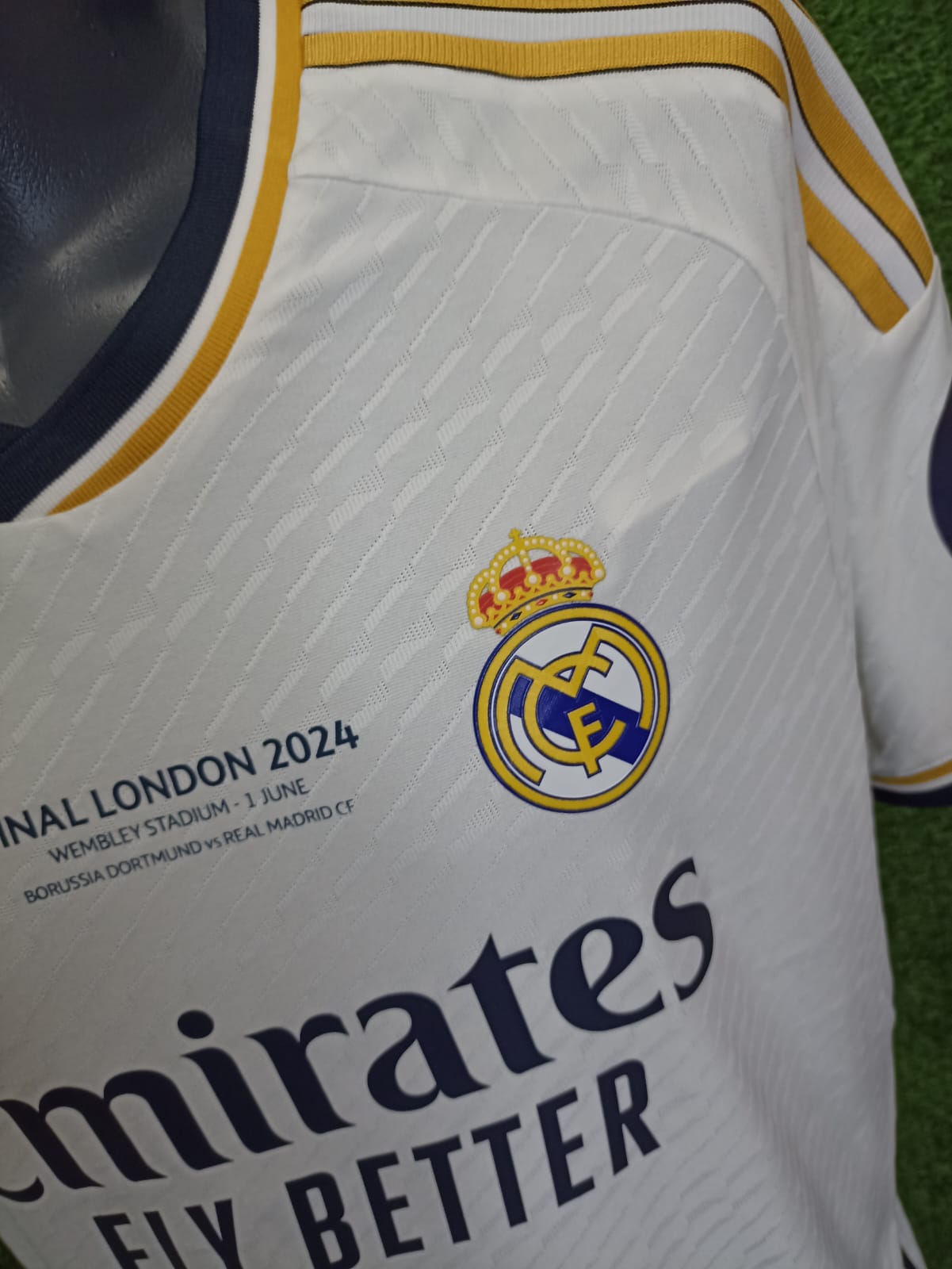 JERSEY REAL MADRID #6 NACHO FINAL CHAMPIONS