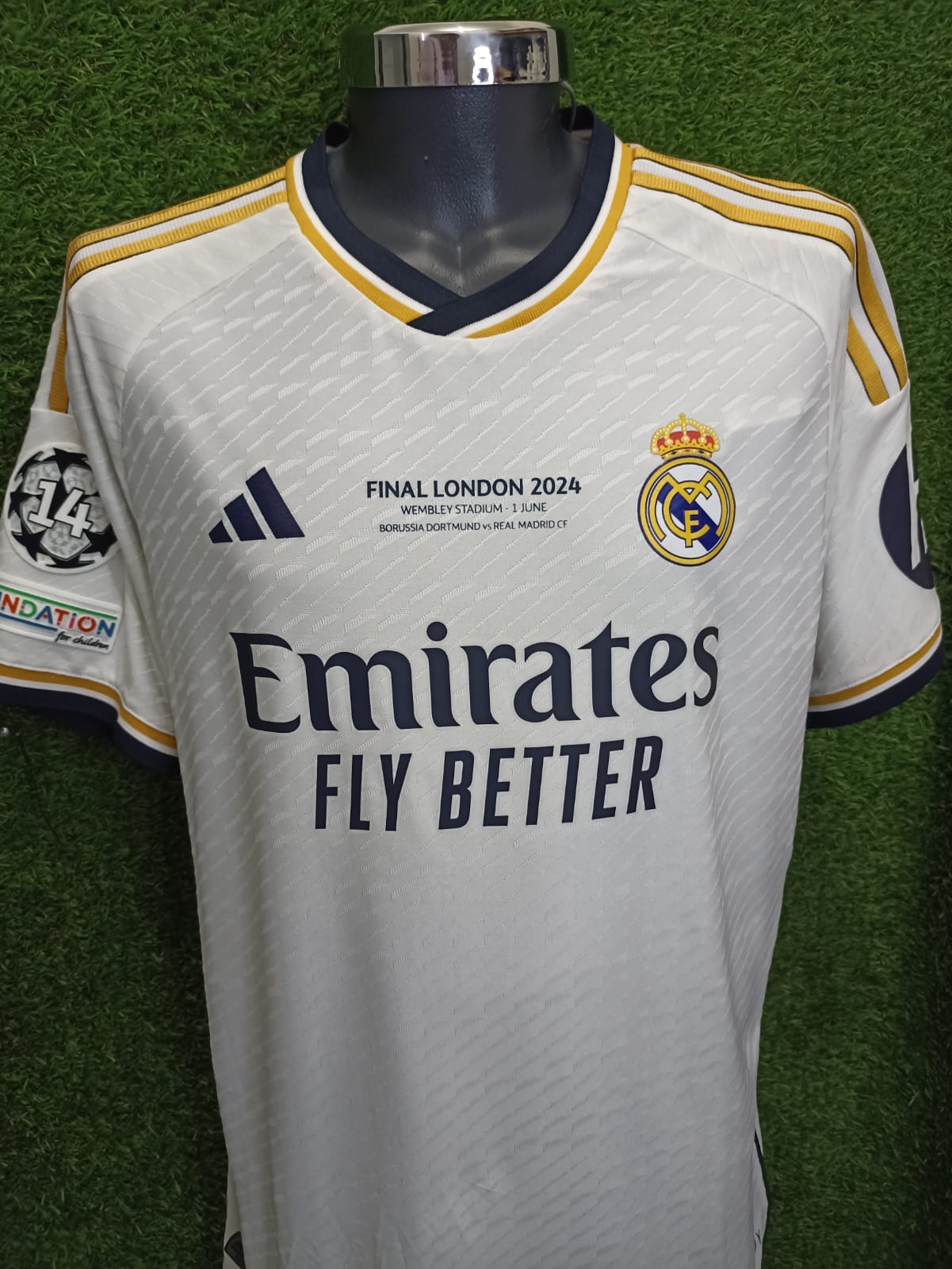 JERSEY REAL MADRID #6 NACHO FINAL CHAMPIONS