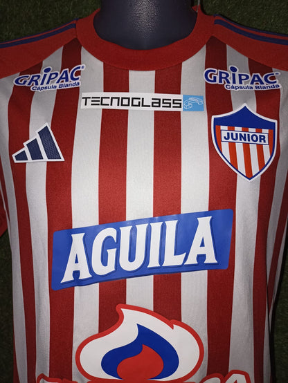 JERSEY JUNIOR BARRANQUILLA MATCHWORN #19