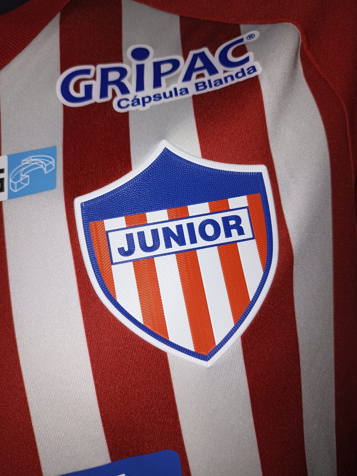 JERSEY JUNIOR BARRANQUILLA MATCHWORN #19