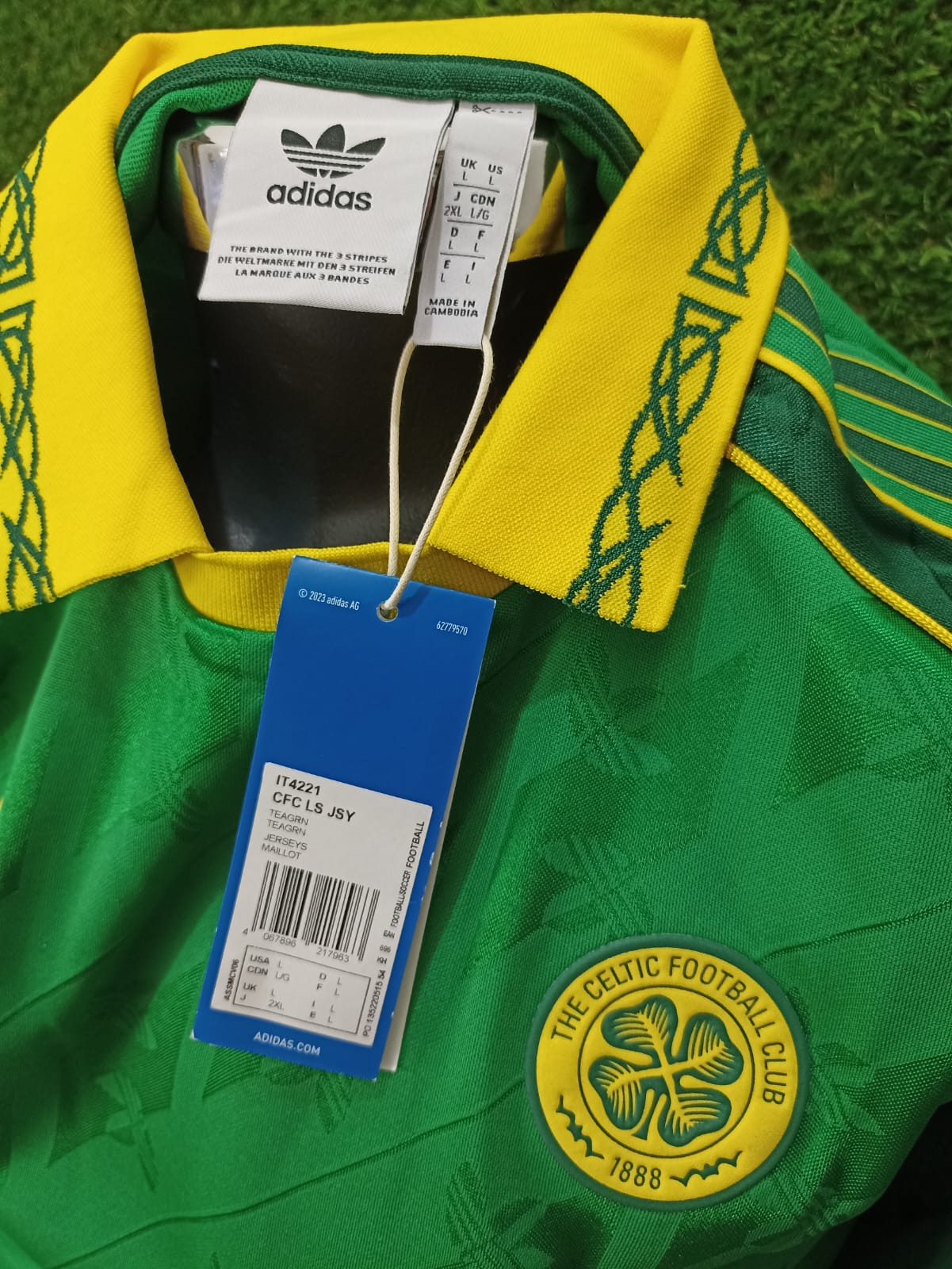 JERSEY CELTIC FC RETRO