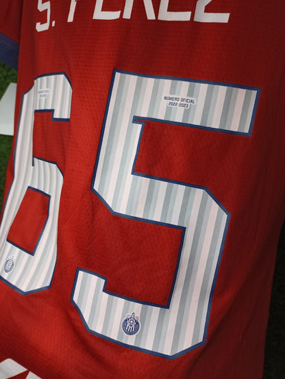 JERSEY CHIVAS UTILERIA S. PEREZ #65