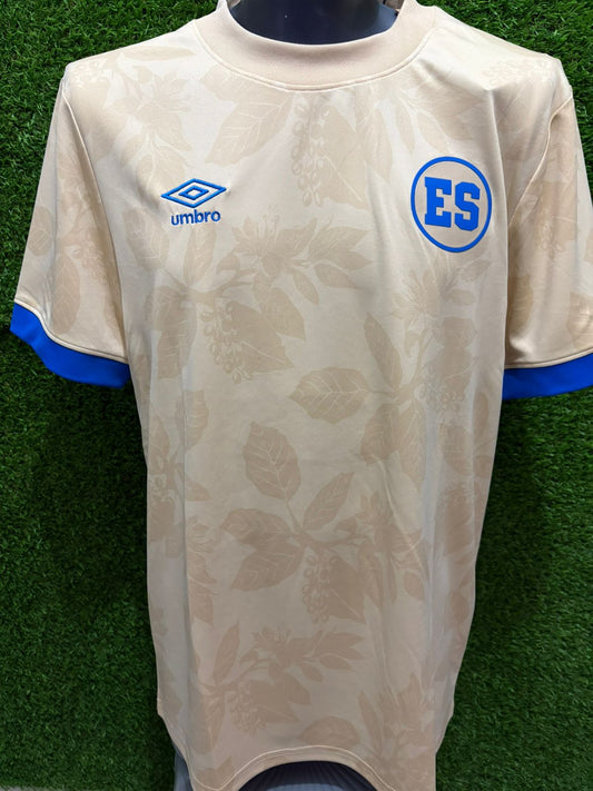 JERSEY PREMATCH EL SALVADOR EDICION CAFE