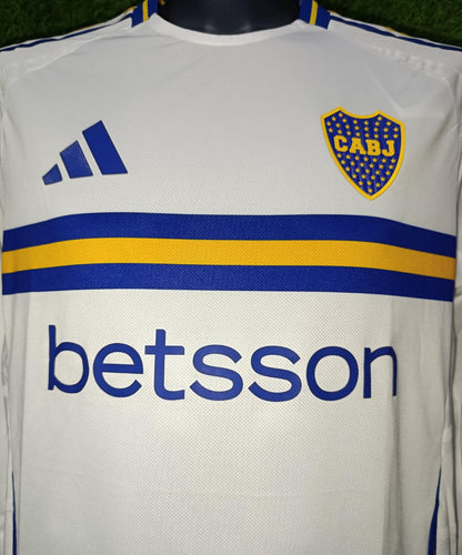 JERSEY BOCA JUNIORS MANGA LARGA VERSION JUGADOR 2024-2025