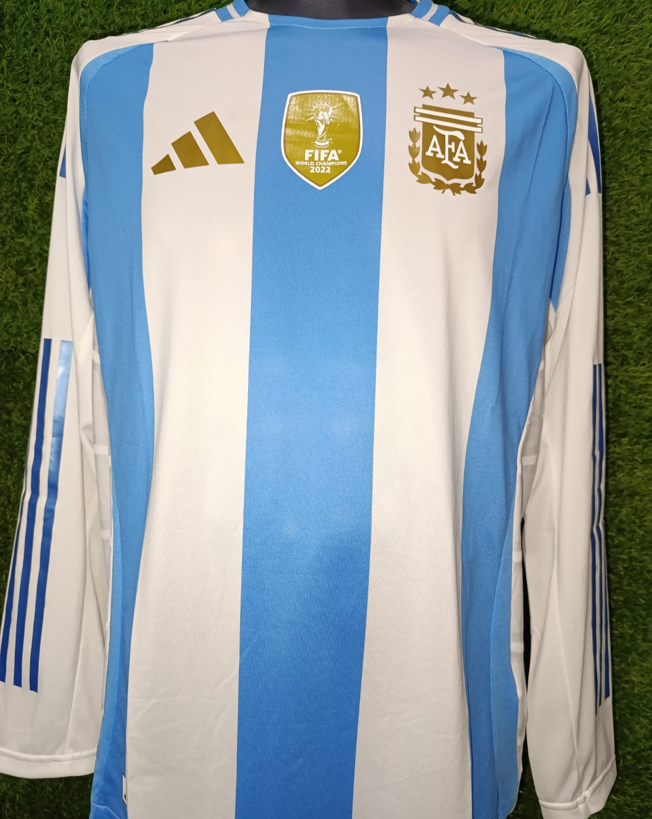 JERSEY ARGENTINA LOCAL 2024-2025 VERSION JUGADOR MANGA LARGA