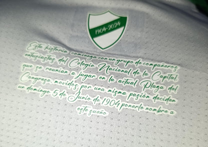 JERSEY CLUB NACIONAL FUTBOL DE PARAGUAY 120 AÑOS