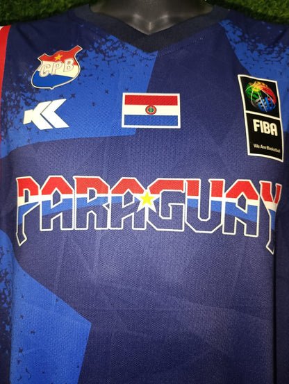 JERSEY BASQUETBOL SELECCION PARAGUAY LOCAL