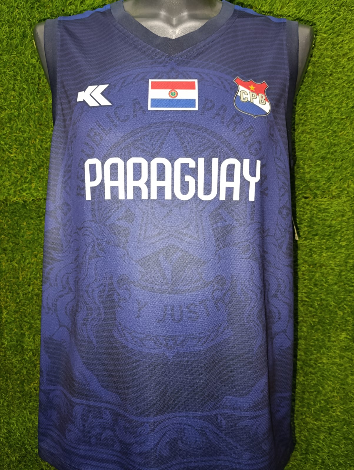 JERSEY BASQUETBOL PARAGUAY LOCAL 2024