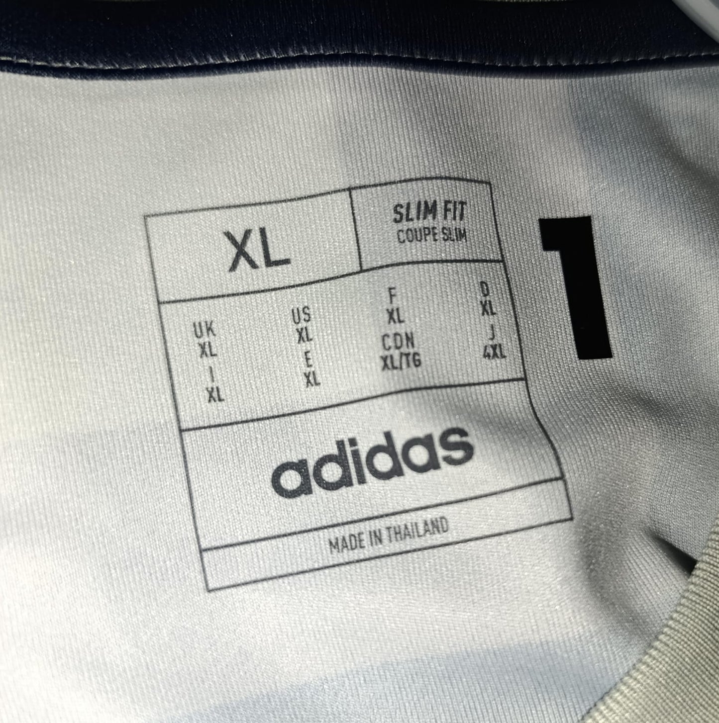 JERSEY REAL MADRDI PRE MATCH #1 COURTOIS