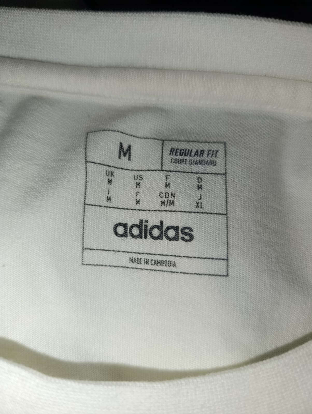 CAMISETA ALGODON REAL MADRID 2025