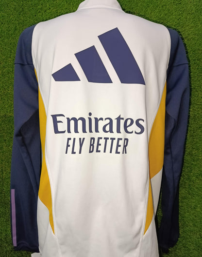 SUDADERA REAL MADRID MEDIO CIERRE 2023