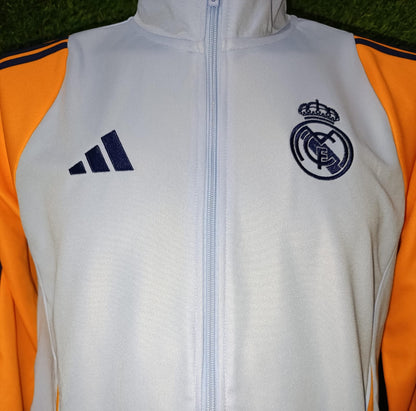 SUDADERA REAL MADRID CIERRE COMPLETO 2025