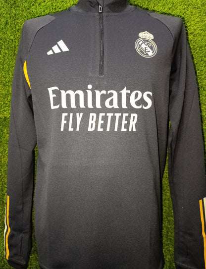 SUDADERA REAL MADRID MEDIO CIERRE 2023