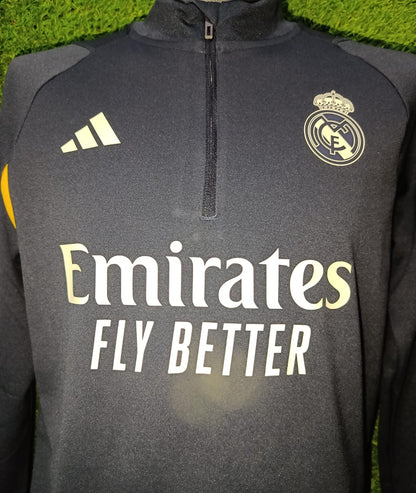 SUDADERA REAL MADRID MEDIO CIERRE 2023