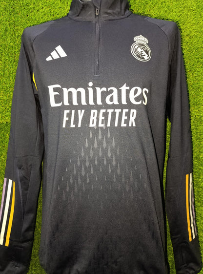 SUDADERA REAL MADRID MEDIO CIERRE PROFESIONAL 2023