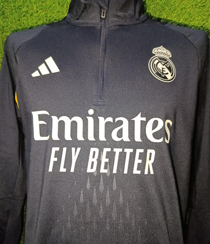 SUDADERA REAL MADRID MEDIO CIERRE PROFESIONAL 2023