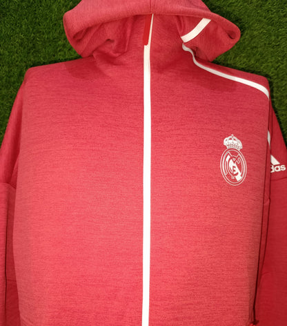 SUDADERA REAL MADRID ZNE ROJA