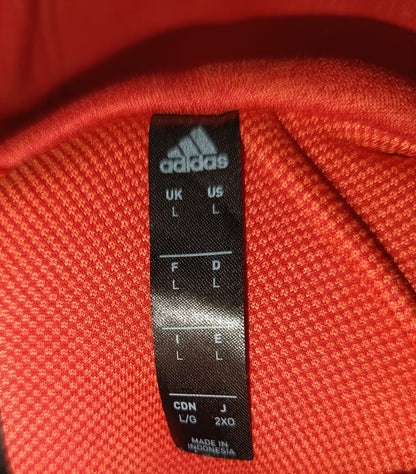 SUDADERA REAL MADRID ZNE ROJA