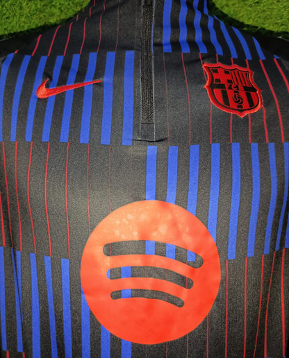 SUDADERA BARCELONA PRE MATCH NEGRA