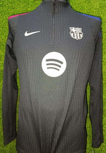 SUDADERA BARCELONA MEDIO CIERRE VERSION JUGADOR UTILERIA