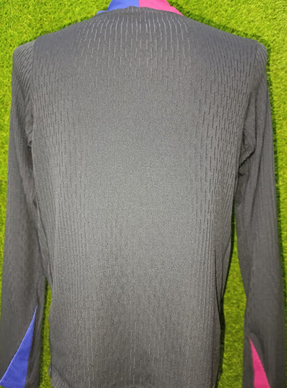 SUDADERA BARCELONA ENTRENAMIENTO VERSION JUGADOR ISOTIPO GRANDE