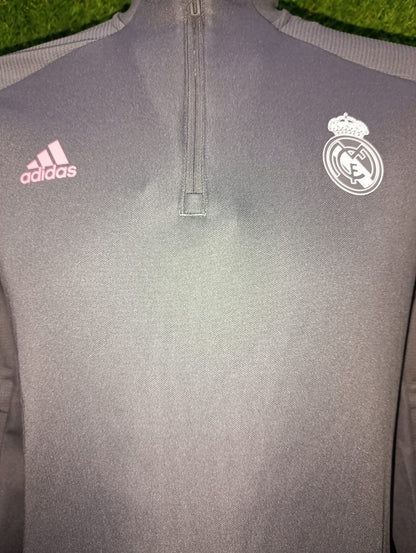 SUDADERA DAMA REAL MADRID MEDIO CIERRE ENTRENAMIENTO 2020