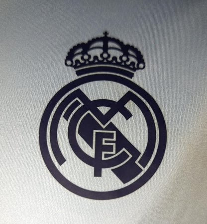 SUDADERA REAL MADRID ENTRENAMIENTO MEDIO CIERRE AZUL *DETALLE EN MANGA