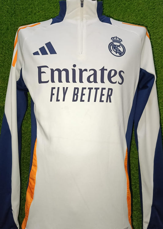 SUDADERA REAL MADRID ENTRENAMIENTO MEDIO CIERRE