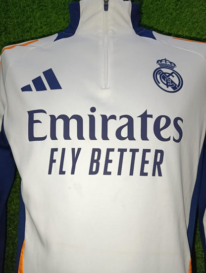 SUDADERA REAL MADRID ENTRENAMIENTO MEDIO CIERRE