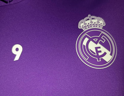SUDADERA REAL MADRID ENTREANMIENTO CUELLO TORTUGA #9 BENZEMA