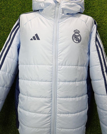 CHAMARRA INVERNAL REAL MADRID AZUL CIELO