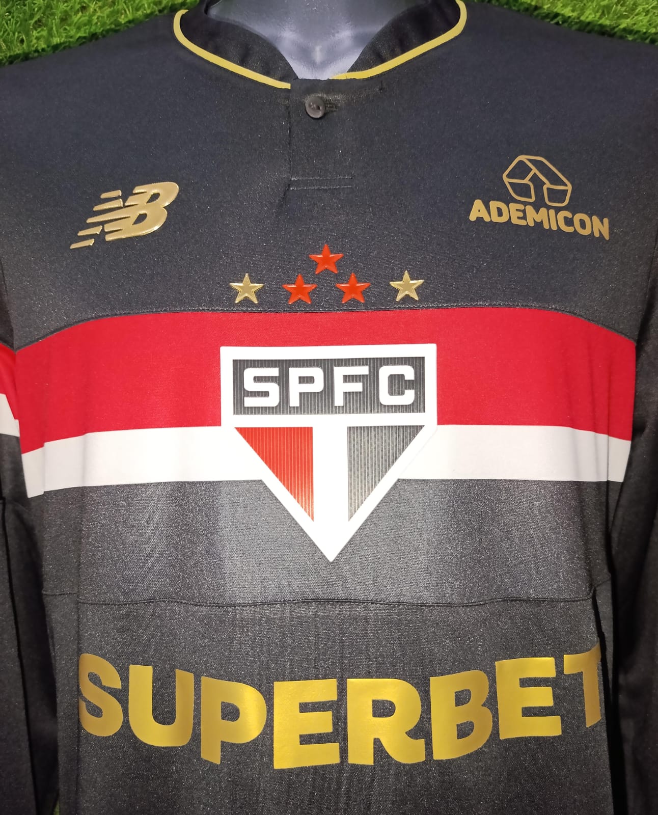 JERSEY SAO PAULO ALTERNATIVA 2025 MANGA LARGA