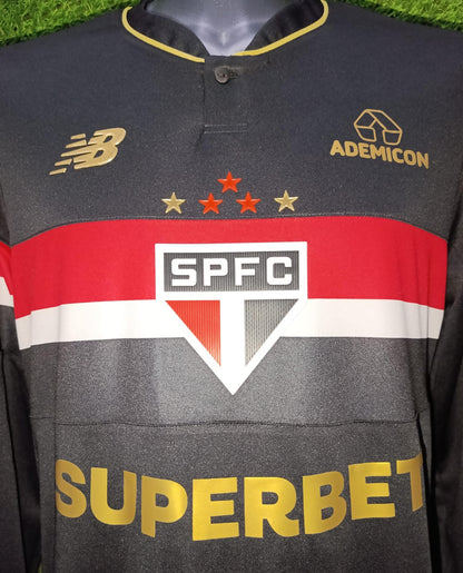 JERSEY SAO PAULO ALTERNATIVA 2025 MANGA LARGA