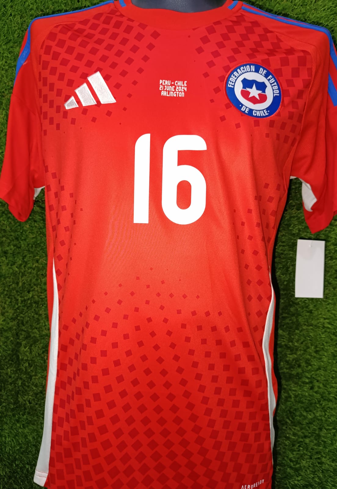 JERSEY CHILE COPA AMERICA VS PERU LICHNOVSKI #16