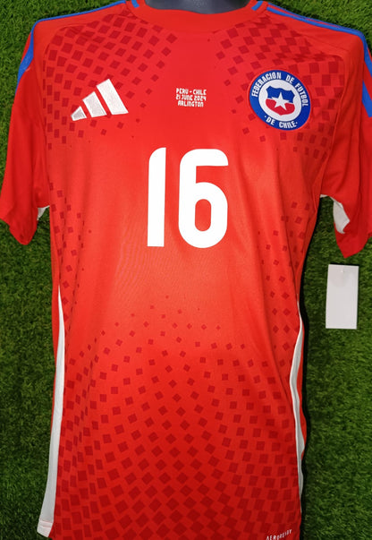 JERSEY CHILE COPA AMERICA VS PERU LICHNOVSKI #16
