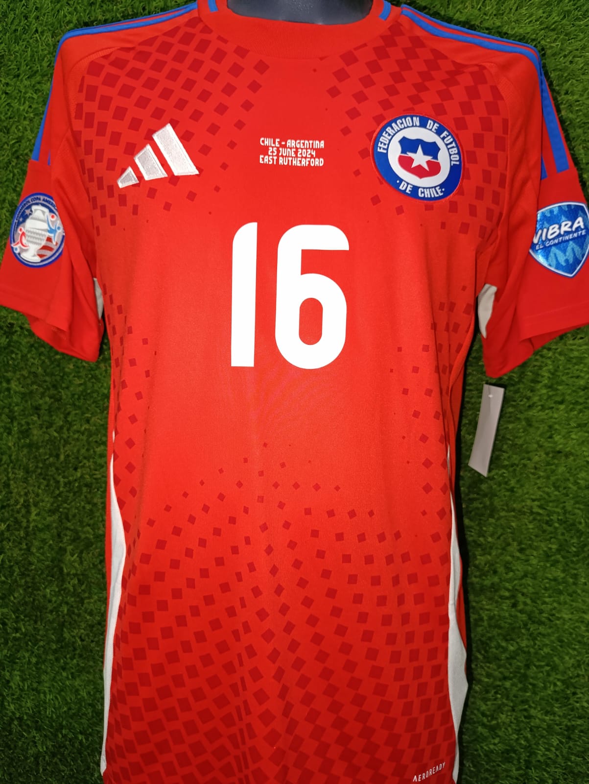 JERSEY CHILE COPA AMERICA VS ARGENTINA LICHNOVSKI #16