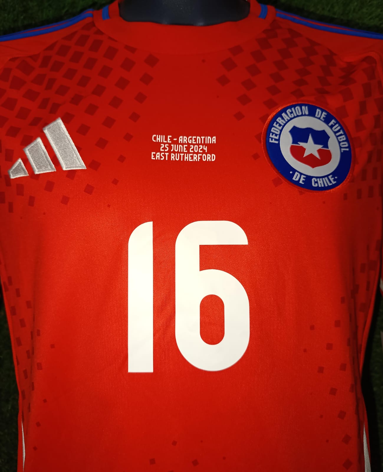 JERSEY CHILE COPA AMERICA VS ARGENTINA LICHNOVSKI #16